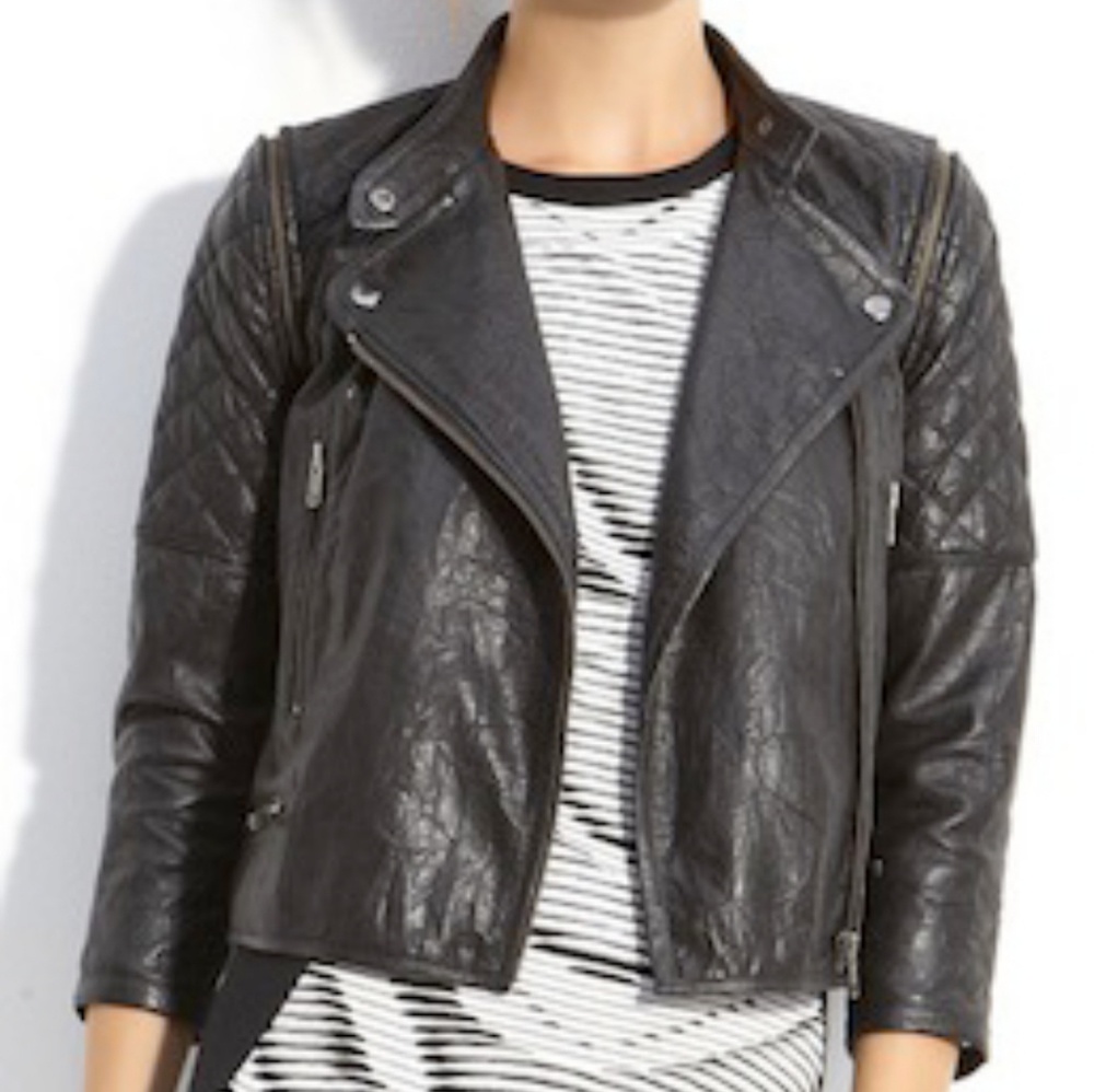 Cut25 leather jacket